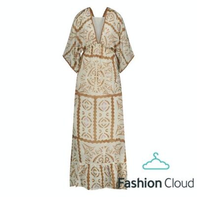 N U K U S  Jurk SS23125 Maya Dress Sena