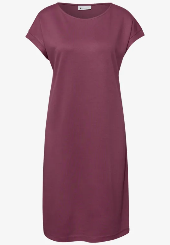 Knielange jersey jurk - Afbeelding 2