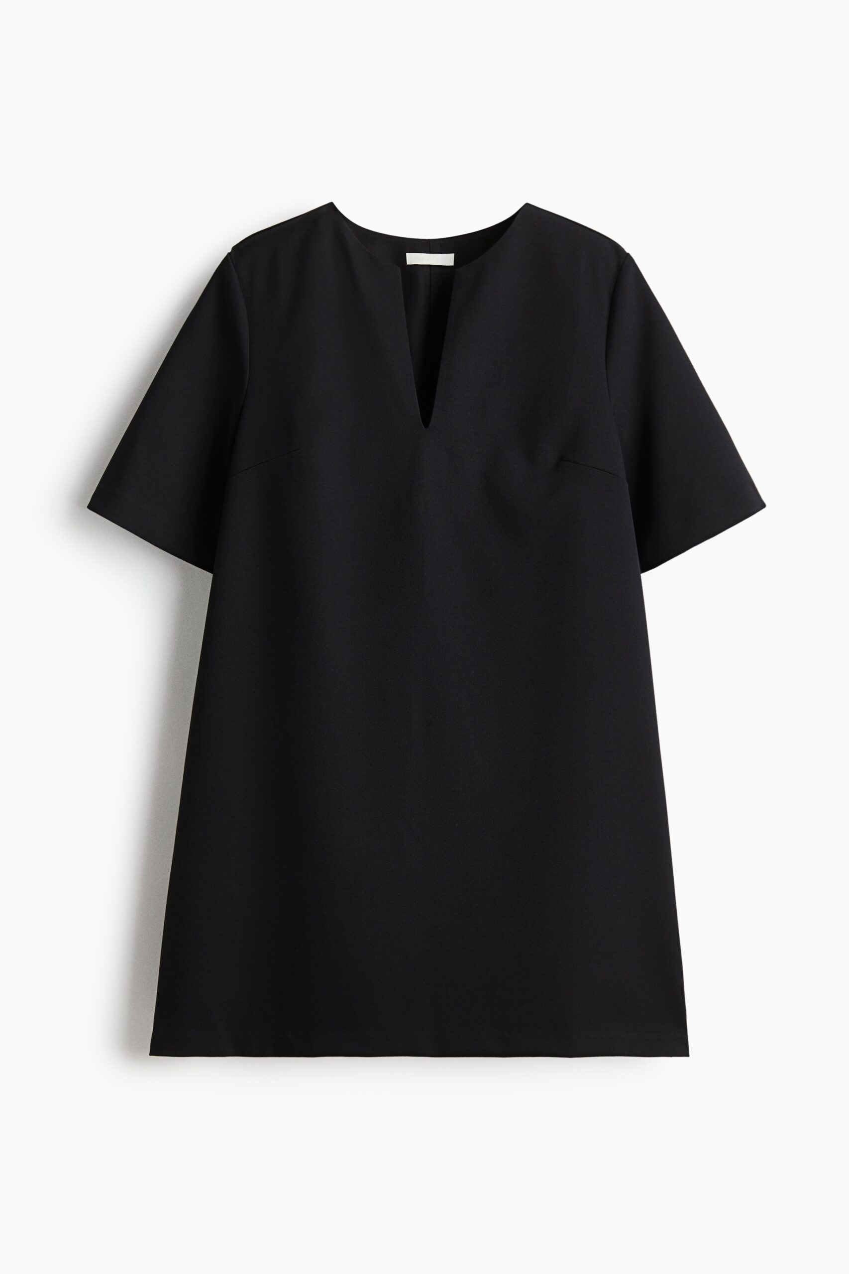 H & M - Jurk met korte mouwen - Zwart