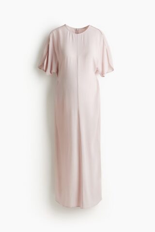 H & M - MAMA Jurk van viscose - Poederroze