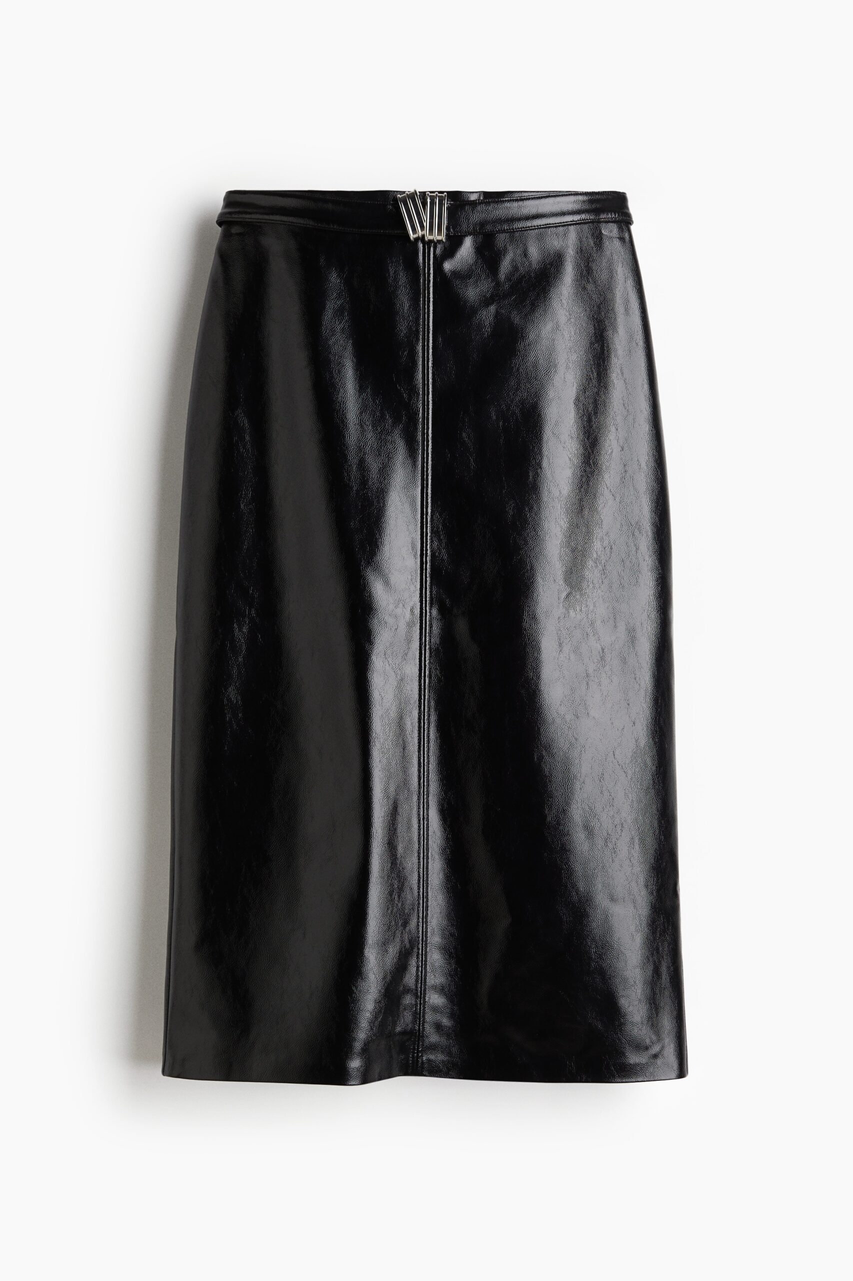 H & M - Kokerrok met coating - Zwart H & M - Kokerrok met coating - Zwart