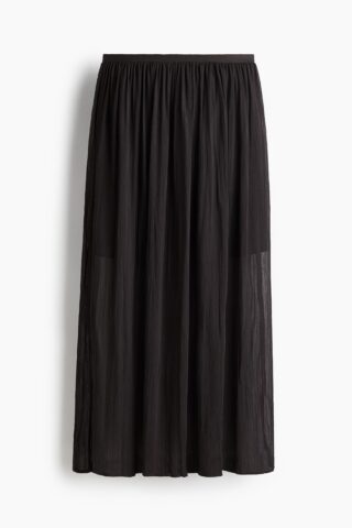 H & M - Crinklerok - Donkerbruin