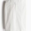 H & M - Rok van linnenmix - Wit