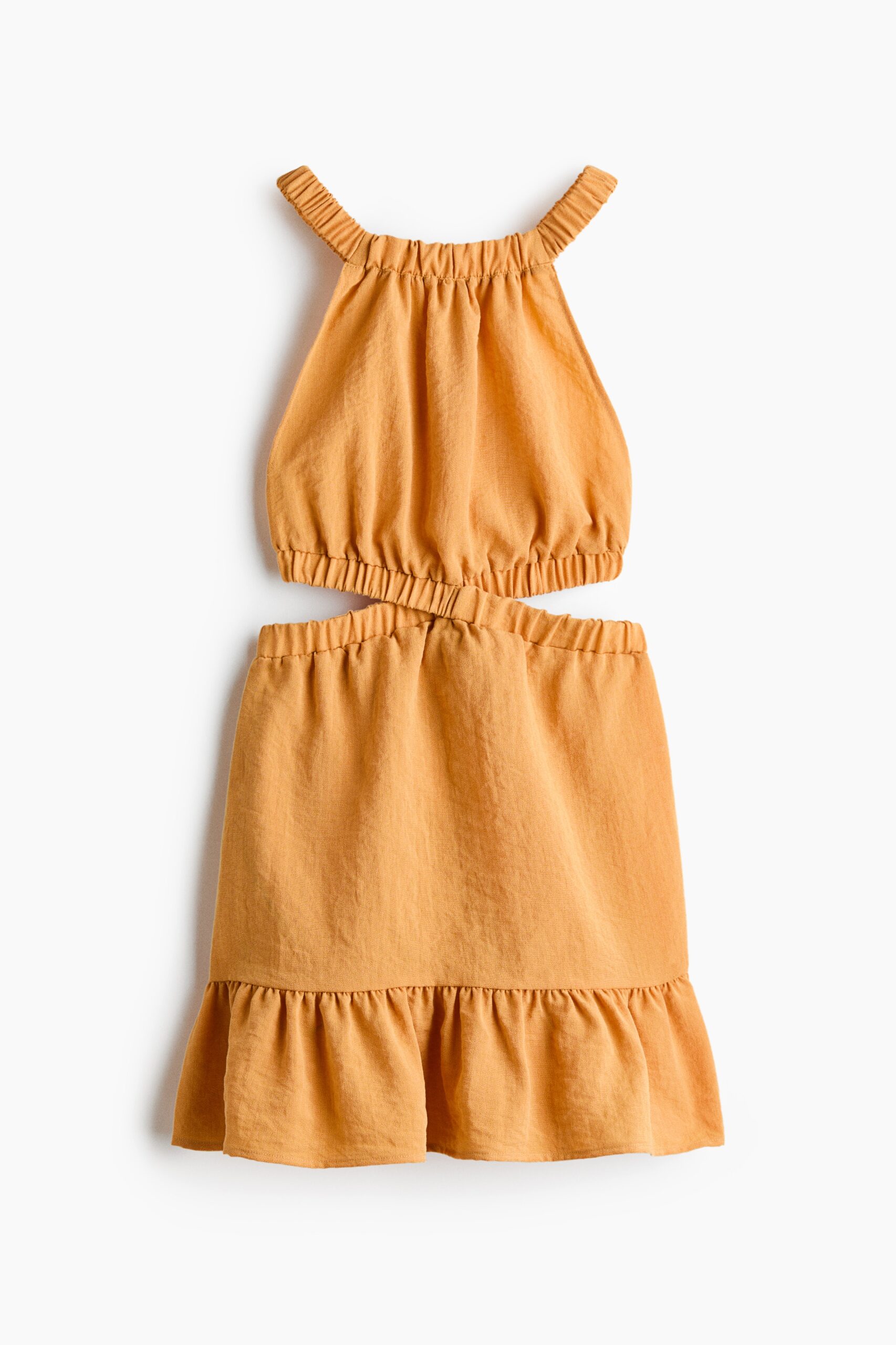 H & M - Open-back jurk met cutouts - Oranje H & M - Open-back jurk met cutouts - Oranje