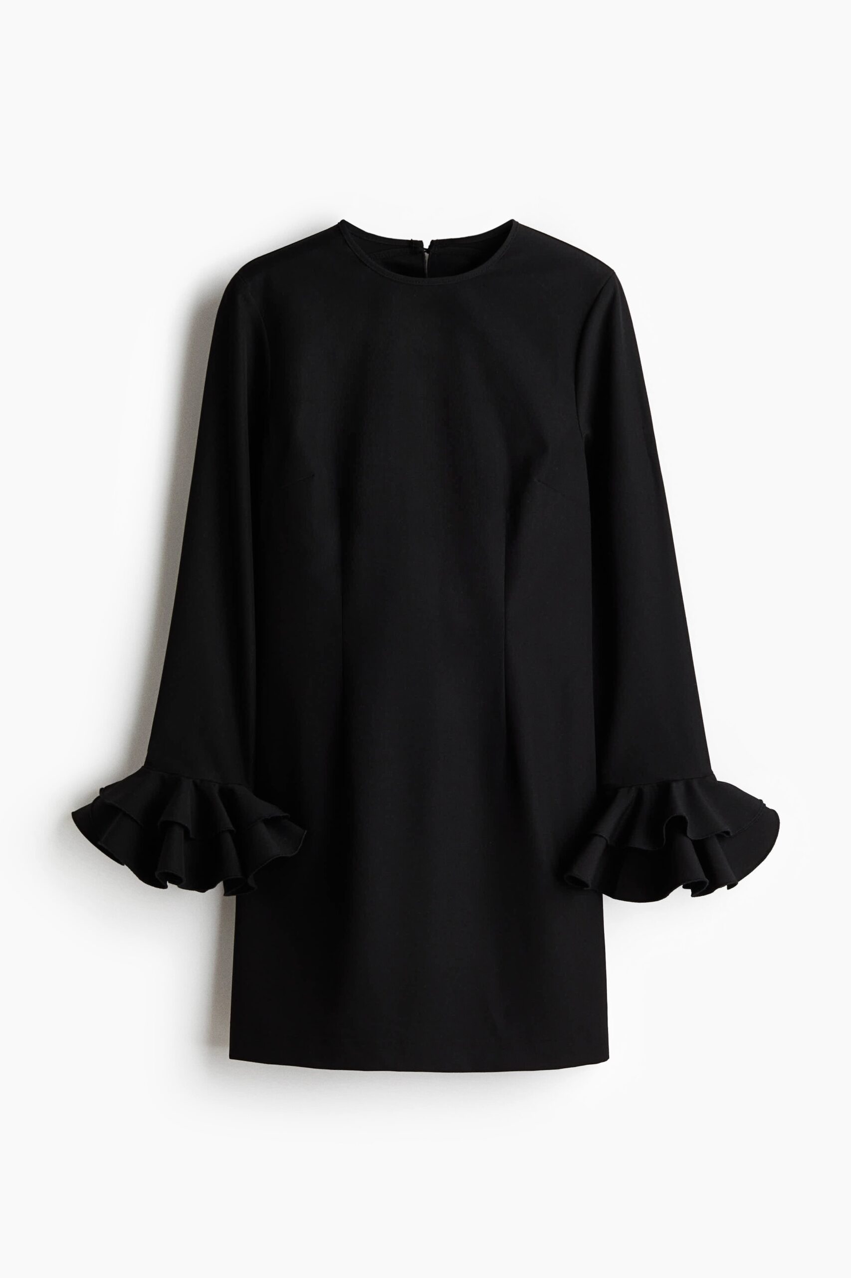 H & M - Jurk met volants - Zwart H & M - Jurk met volants - Zwart