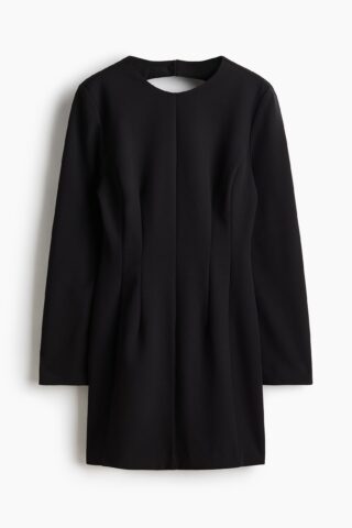 H & M - Open-backjurk - Zwart