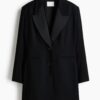 H & M - Mini-blazerjurk - Zwart
