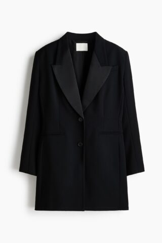 H & M - Mini-blazerjurk - Zwart