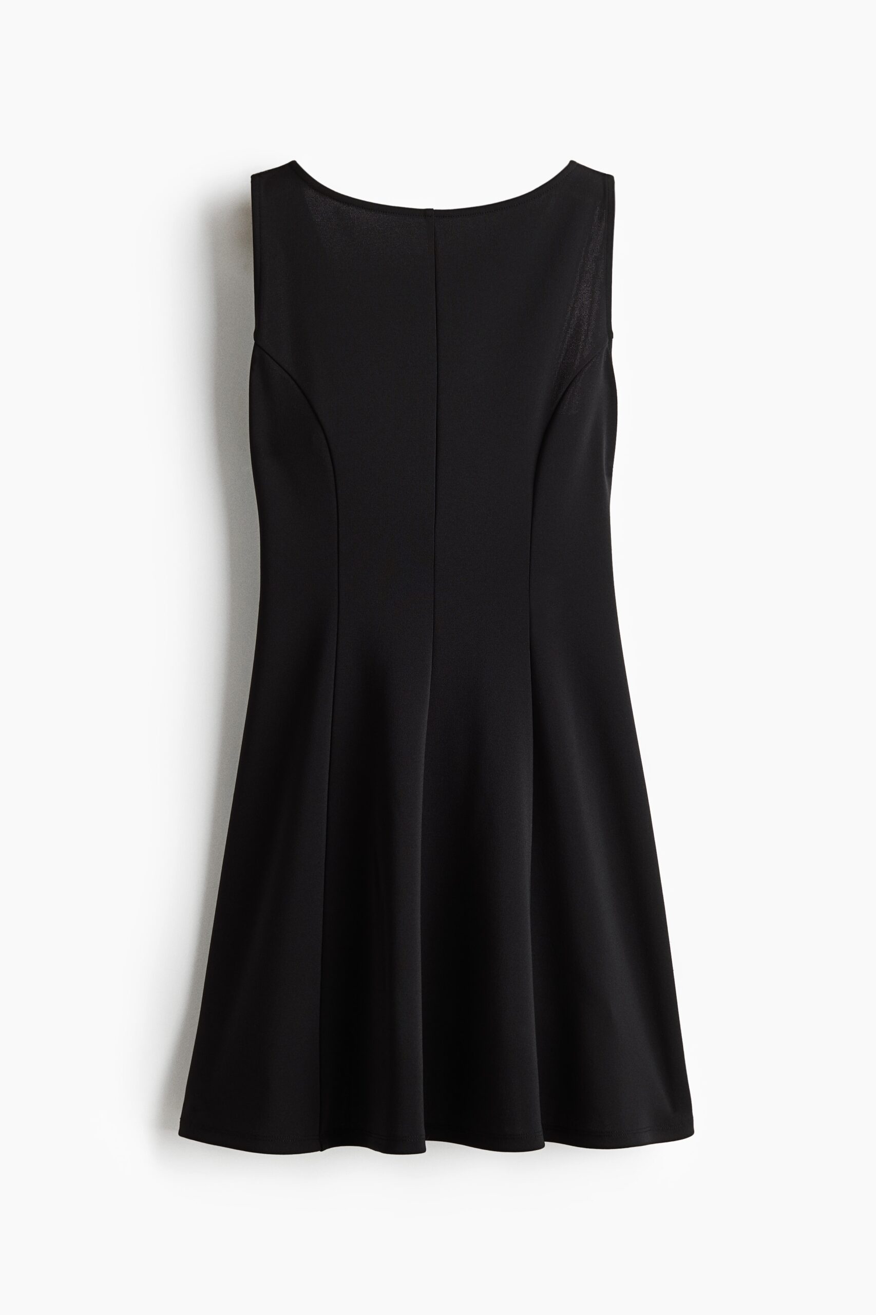 H & M - Tricot low-backjurk - Zwart
