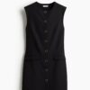 H & M - Giletjurk - Zwart