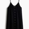 H & M - Doorknoopjurk - Zwart