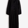 H & M - Jurk met kant - Zwart