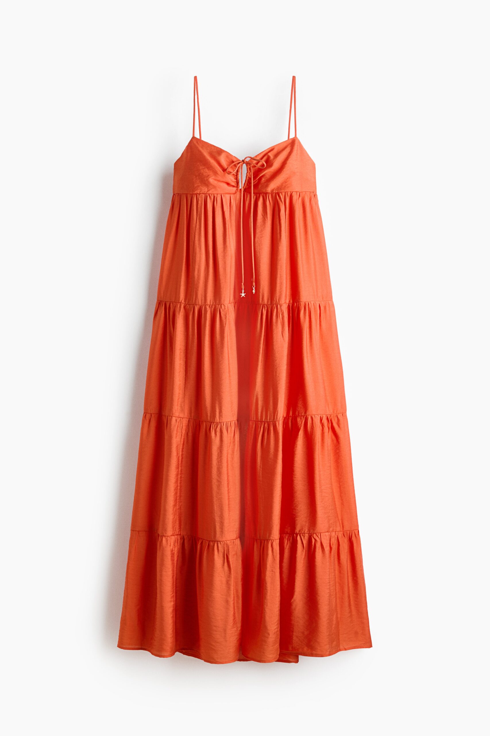 H & M - Strappy strokenjurk - Oranje
