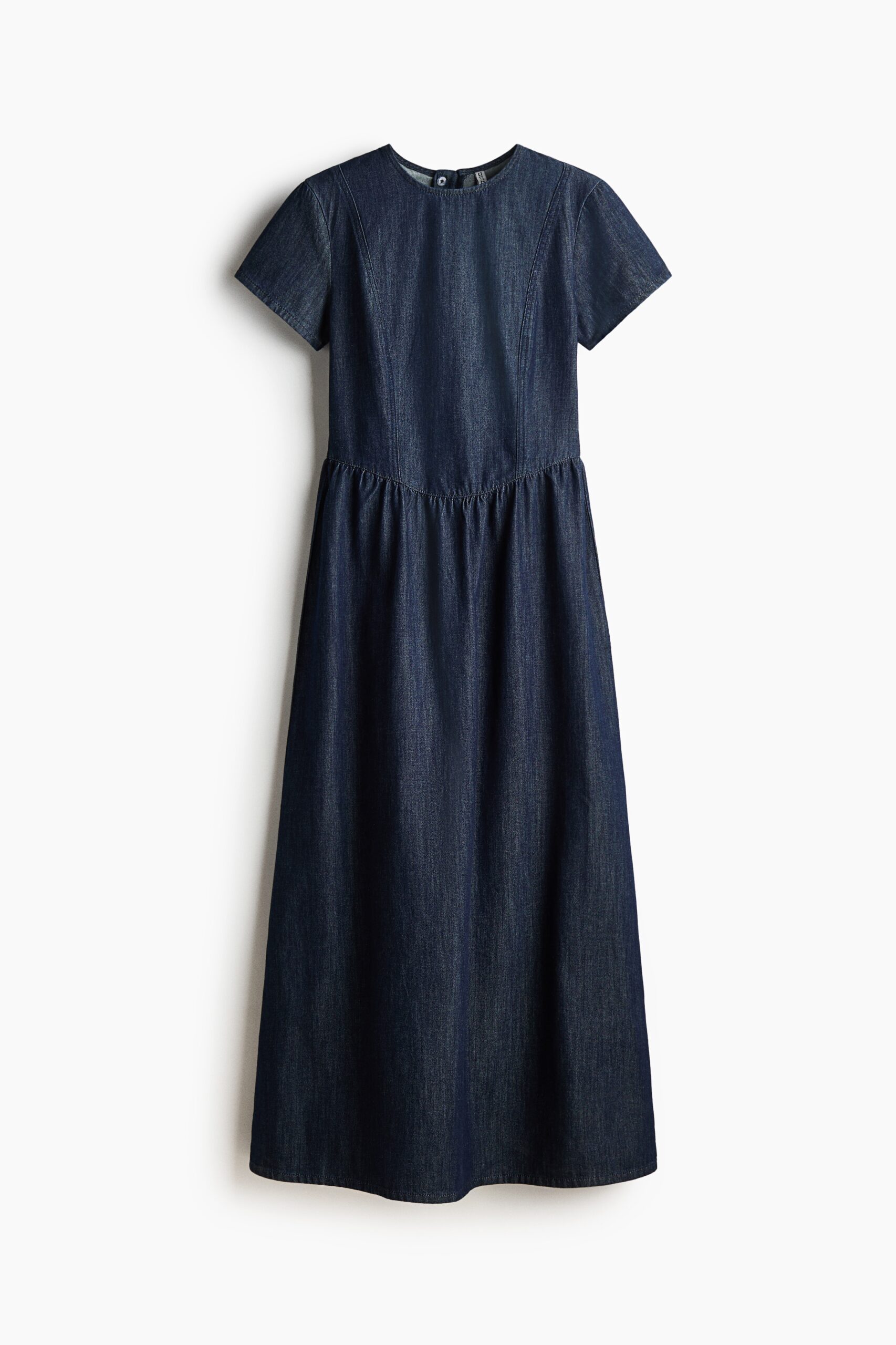 H & M - Denim maxi-jurk - Donker Denimblauw