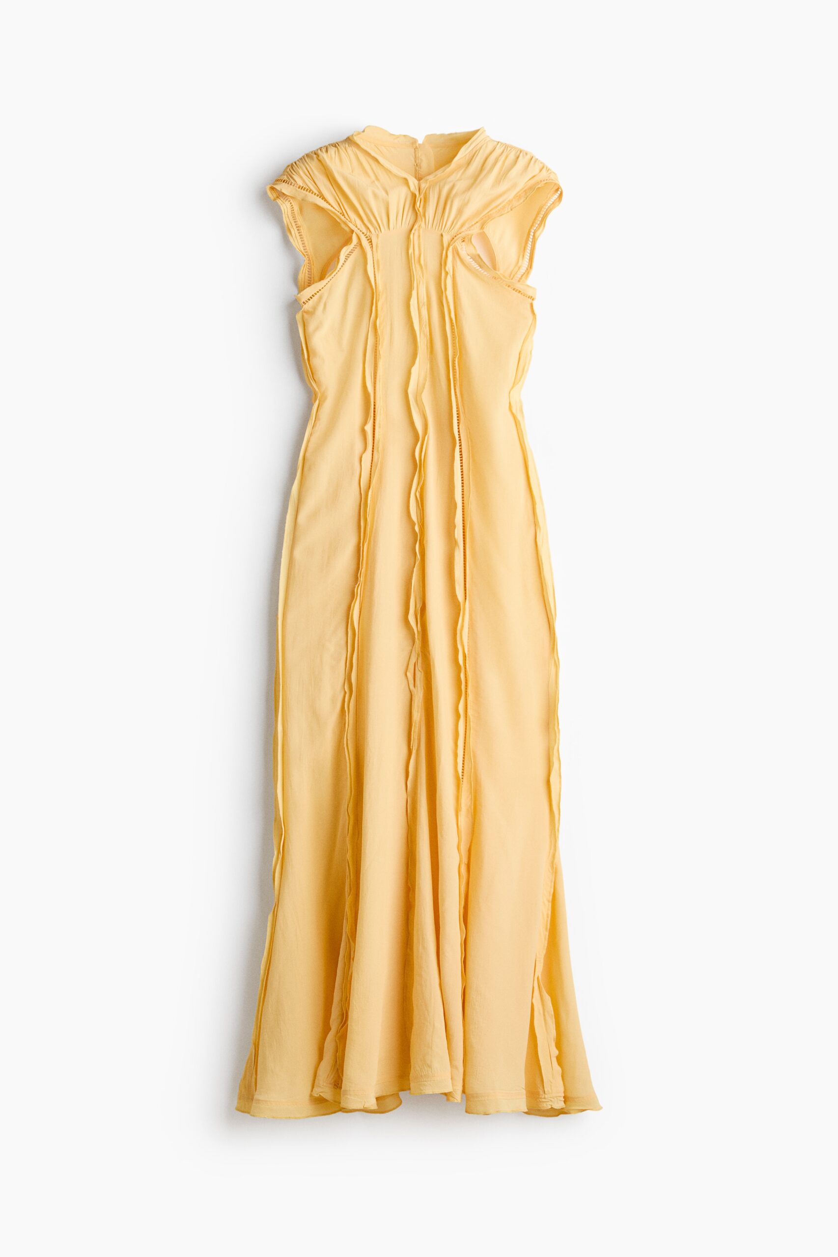 H & M - Open-backjurk met volants - Geel H & M - Open-backjurk met volants - Geel