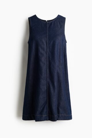 H & M - MAMA Before & After shift-jurk - Donker Denimblauw