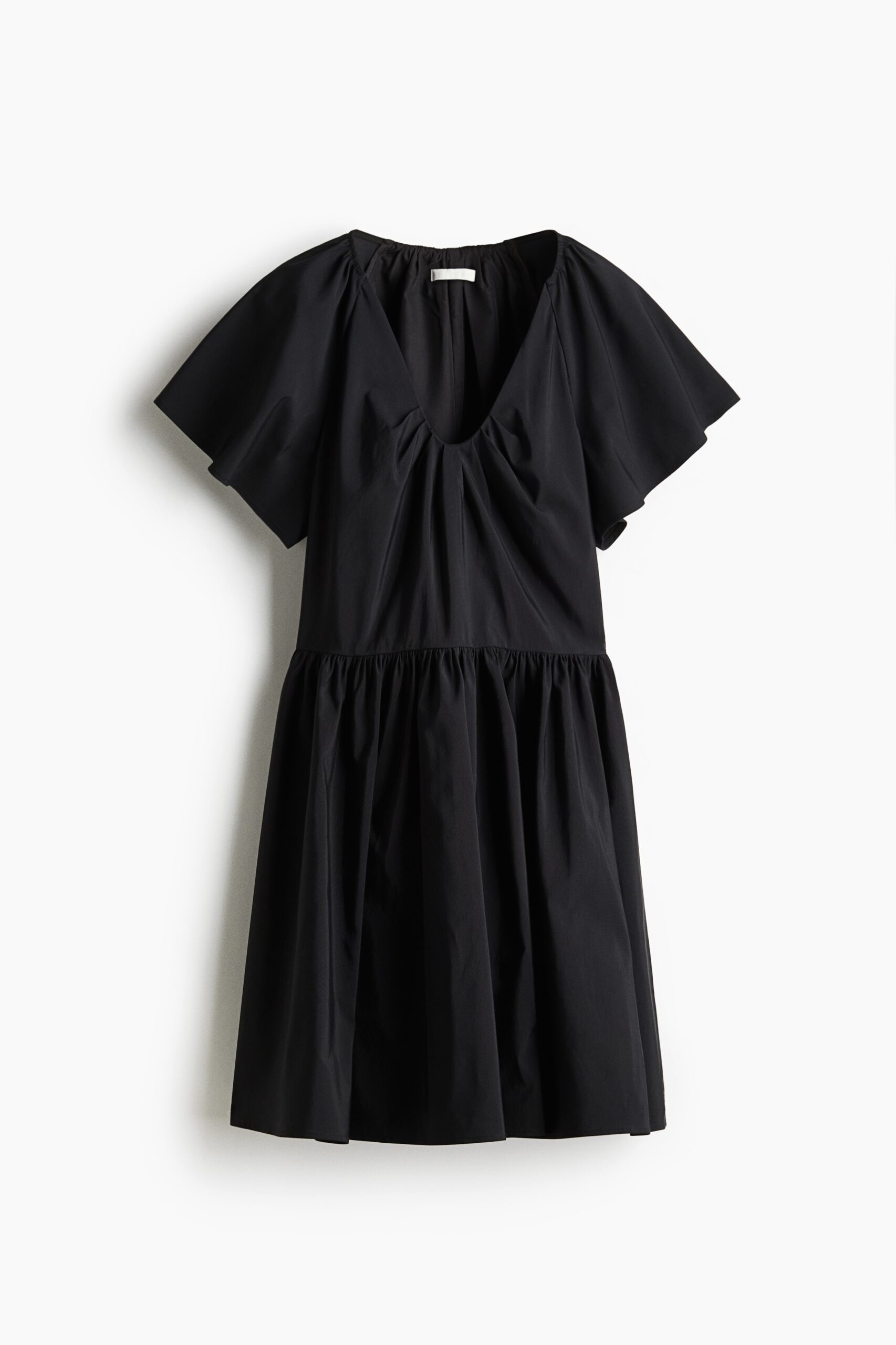 H & M - Jurk met vlindermouwen - Zwart H & M - Jurk met vlindermouwen - Zwart