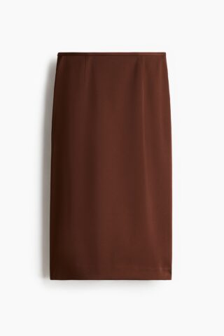 H & M - Kokerrok - Donkerbruin
