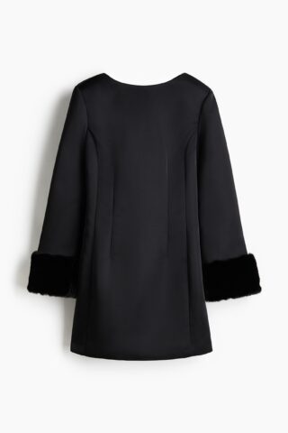 H & M - Open-backjurk - Zwart