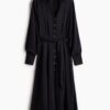 H & M - Overhemdjurk - Marineblauw
