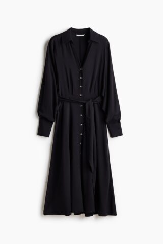 H & M - Overhemdjurk - Marineblauw