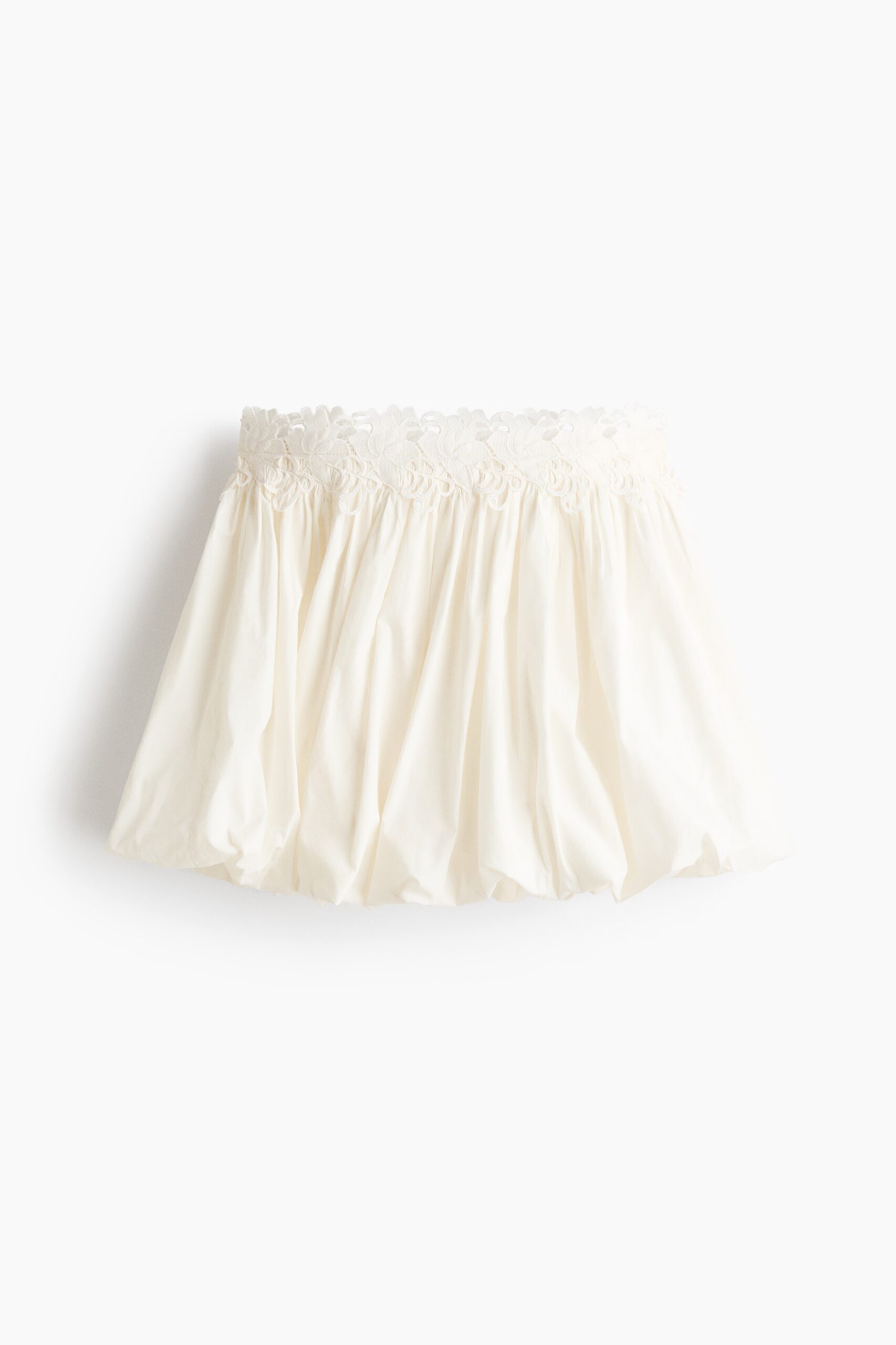H & M - Katoenen ballonrok - Wit H & M - Katoenen ballonrok - Wit