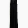 H & M - Ribgebreide strandjurk - Zwart