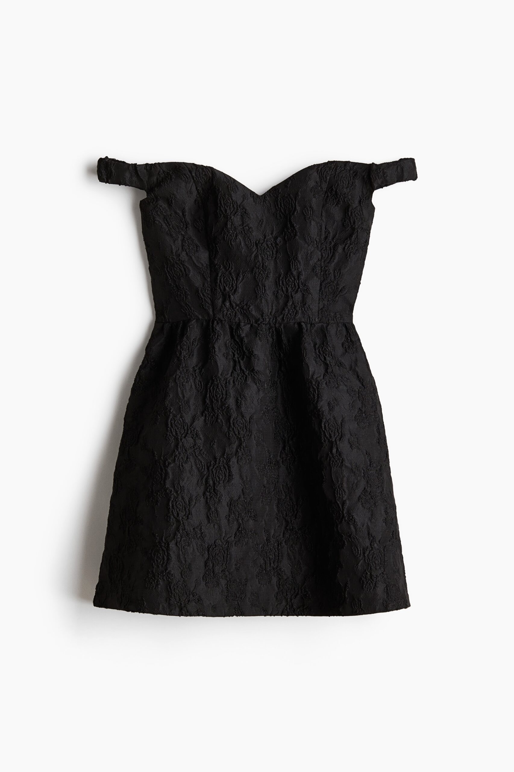 H & M - Jacquardgeweven jurk - Zwart H & M - Jacquardgeweven jurk - Zwart