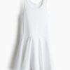 H & M - Tennisjurk met DryMove - Wit