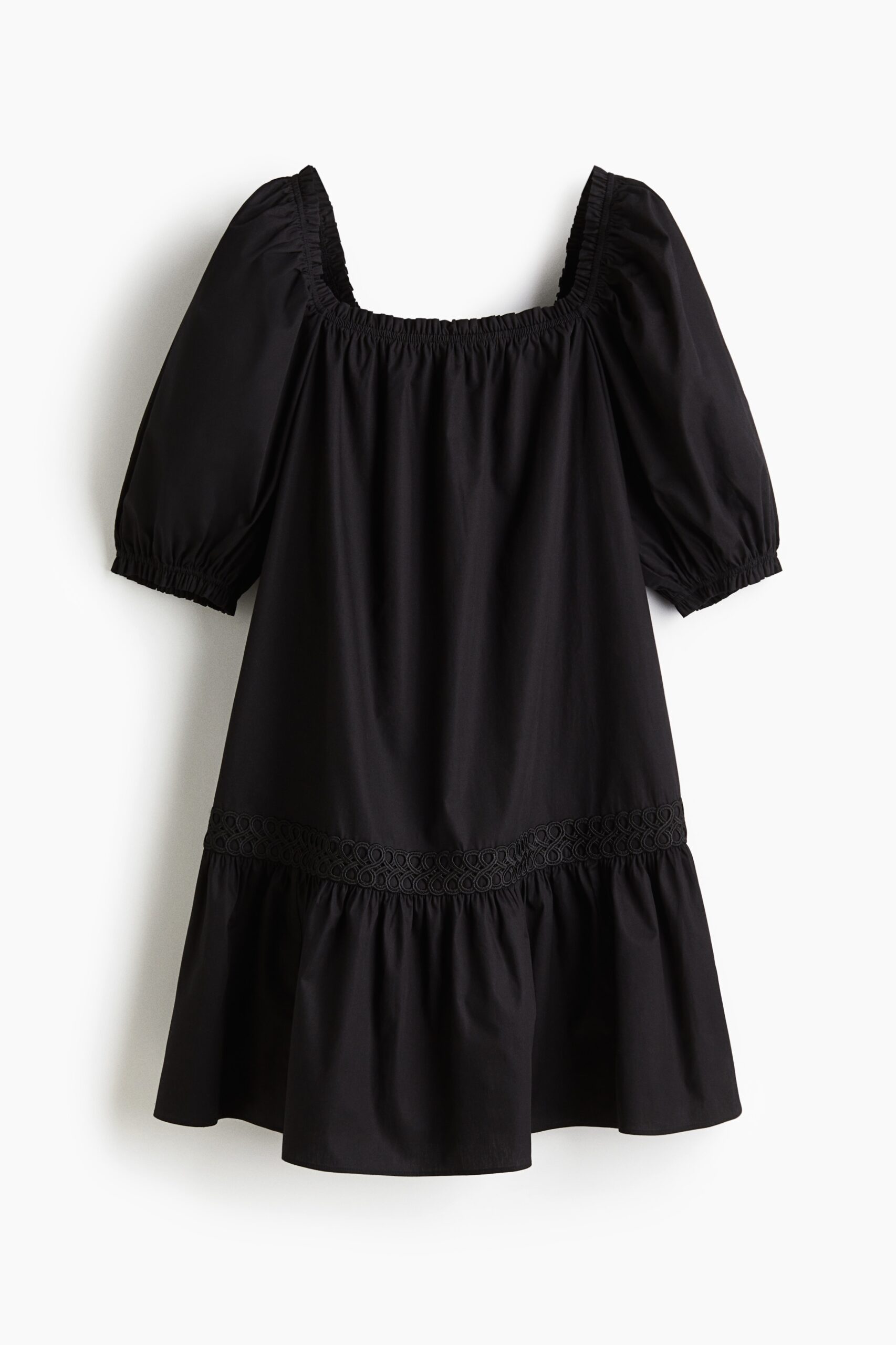 H & M - Katoenen tuniekjurk - Zwart H & M - Katoenen tuniekjurk - Zwart
