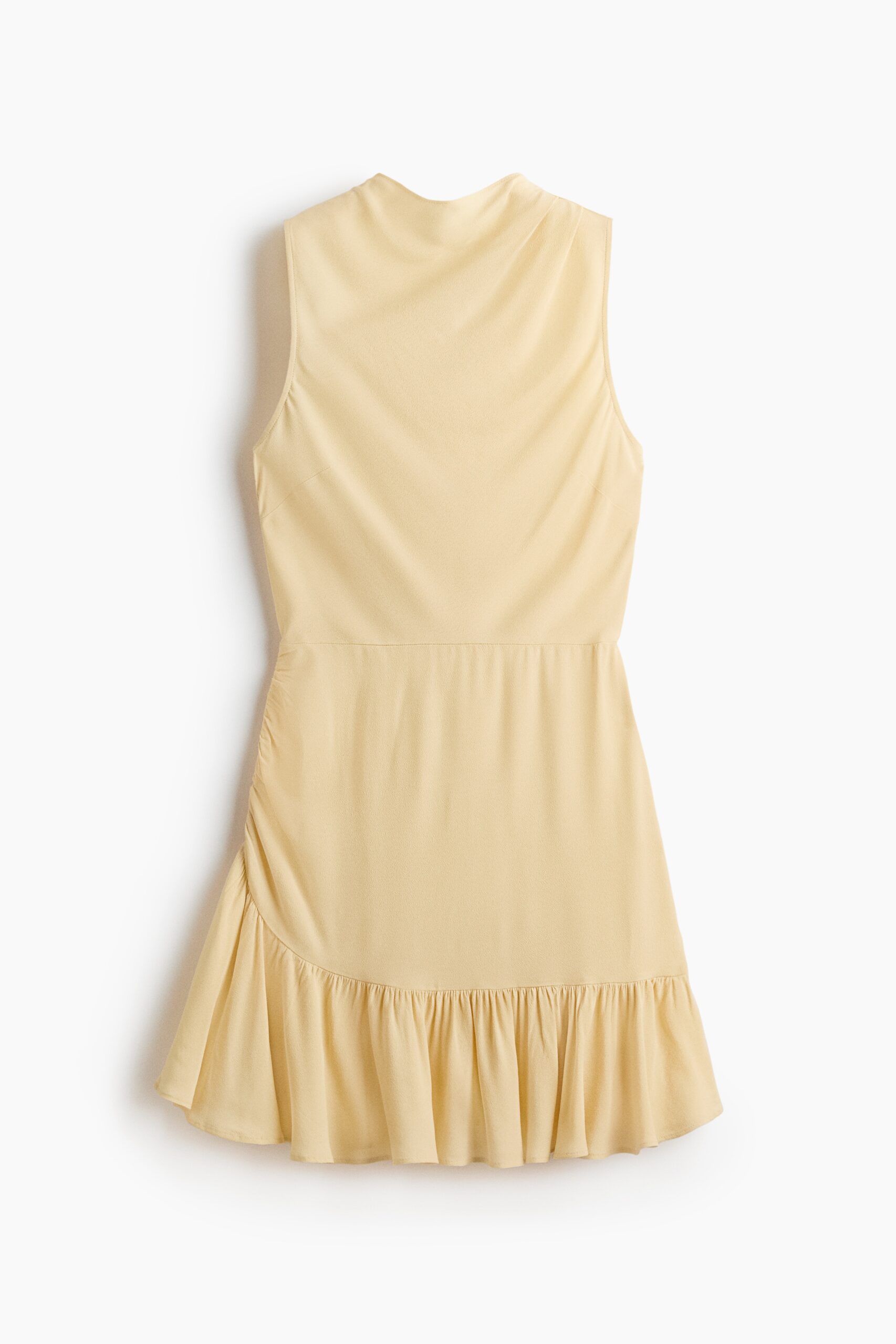H & M - Jurk met volant - Geel H & M - Jurk met volant - Geel