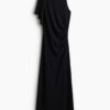 H & M - Asymmetrische jurk van Punta di Roma - Zwart
