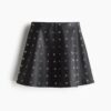 H & M - Rok met ringetjes - Zwart