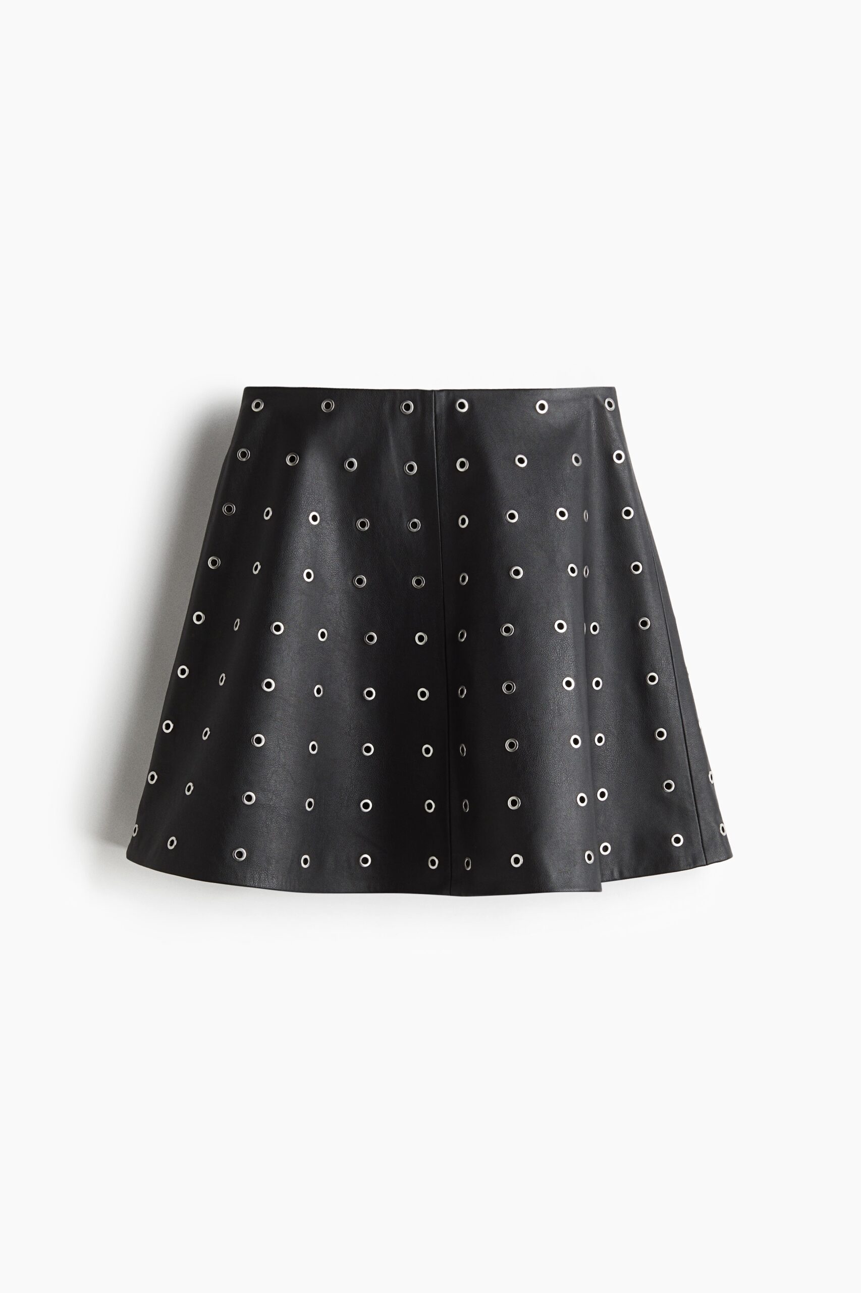 H & M - Rok met ringetjes - Zwart