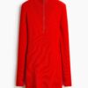 H & M - Ziptop-jurk van merinoswol - Rood