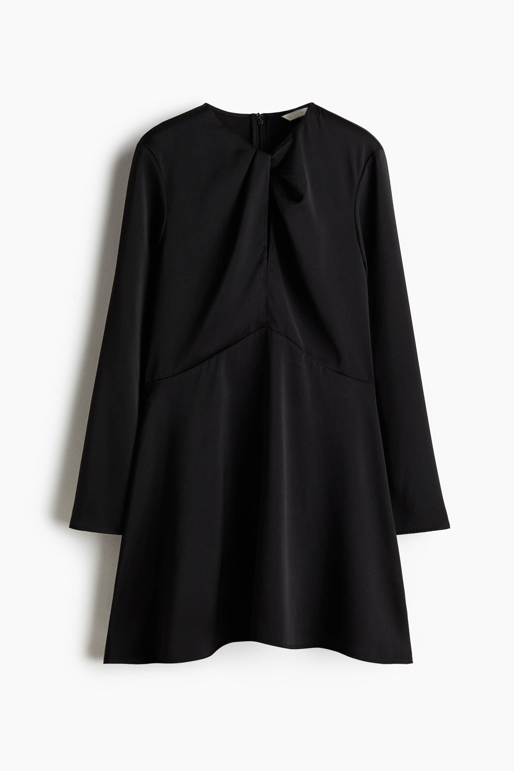 H & M - Jurk met gedraaid detail - Zwart