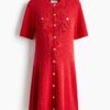 H & M - MAMA Gebreide jurk - Rood