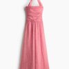 H & M - Ingerimpelde halterjurk - Roze