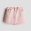 H & M - Denim rok - Roze