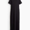 H & M - T-shirtjurk - Lichtzwart