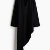 H & M - Asymmetrische jurk - Zwart