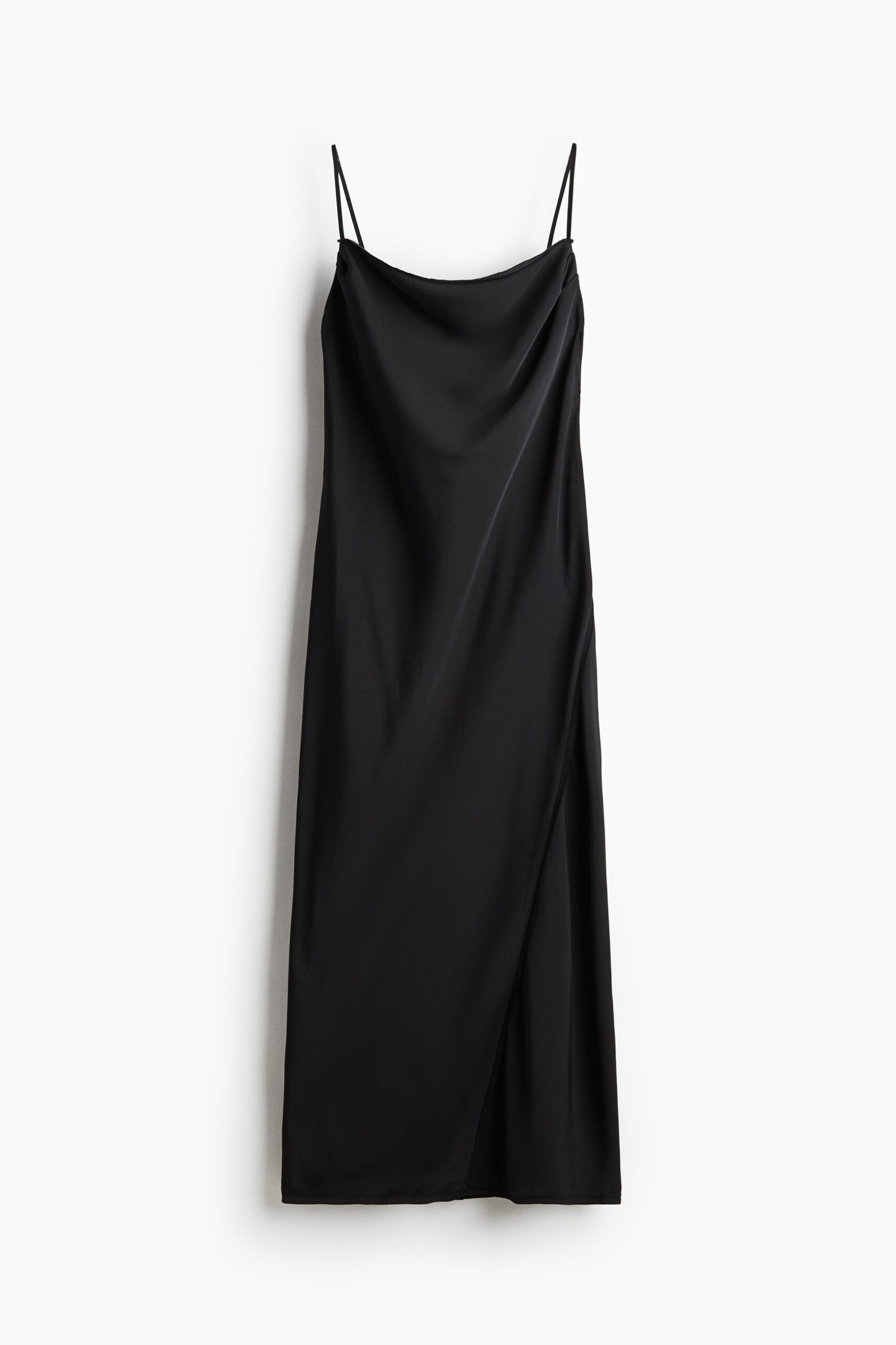 H & M - Strappy jurk met ceintuurdetail - Zwart