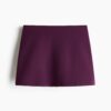 H & M - Tennisrok met SoftMove - Pruimlila