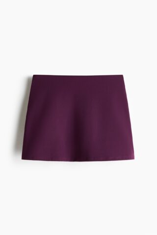 H & M - Tennisrok met SoftMove - Pruimlila