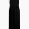 H & M - Tricot off-the-shoulderjurk - Zwart