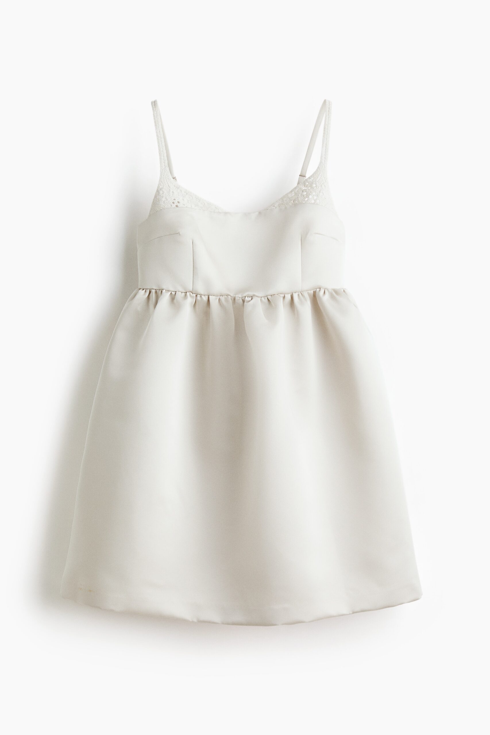 H & M - Strappy jurk met gelaagde look - Wit H & M - Strappy jurk met gelaagde look - Wit