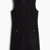 H & M - Jurk met zakken - Zwart
