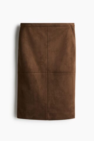 H & M - Kokerrok - Donkerbruin
