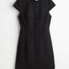 H & M - Dubbellaagse mini-jurk - Zwart