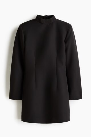 H & M - Jurk met lange mouwen - Zwart